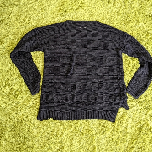 Black knit sweater - Picture 3 of 3